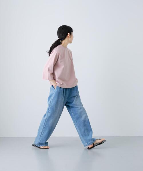 5分袖ラグランカットソー 5分袖ラグランカットソー（Tシャツ/カットソー）｜かぐれ