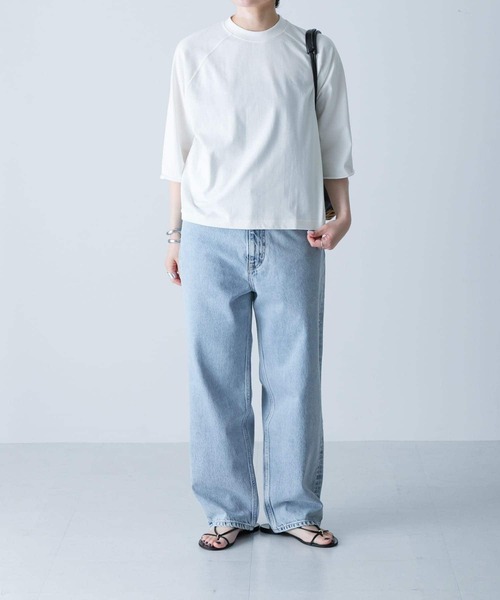 tシャツ 5分袖ラグランカットソー レディース かぐれ tシャツ 5分袖ラグランカットソー レディース : ZOZOTOWN