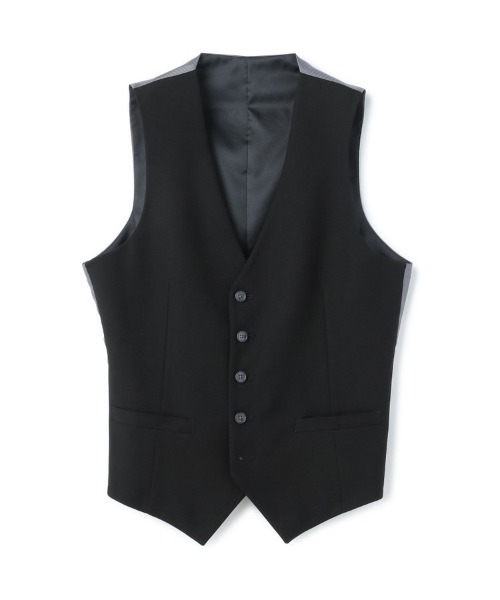 通年】【結婚式・イベント】リバーシブル(ブラック&グレー)ジレ/ベスト