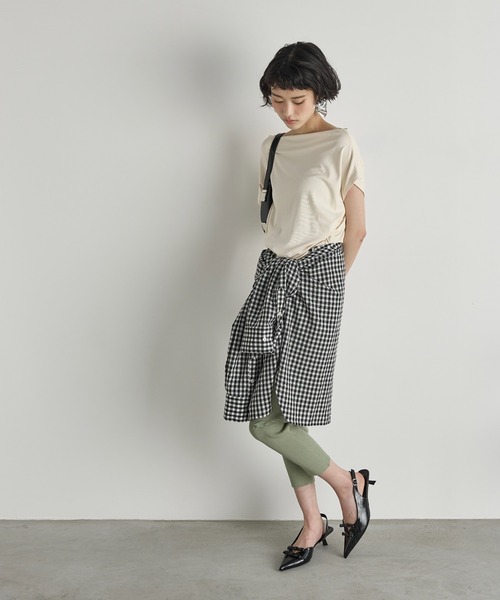 THE YOn(ザヨン)の「スリングバックダブルリボンパンプス(パンプス・レディース・ブラック/ワイン/ブラウン・37/38/39)」の10枚目の写真