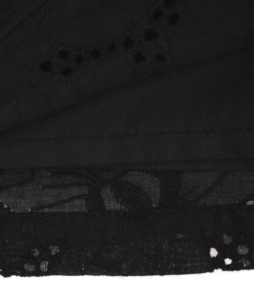 FREE'S MART（フリーズマート）の「[ M F M ]大柄レースオールインワン（つなぎ/オールインワン・レディース・ホワイト/ブラック・MEDIUM/SMALL）」の14枚目の写真