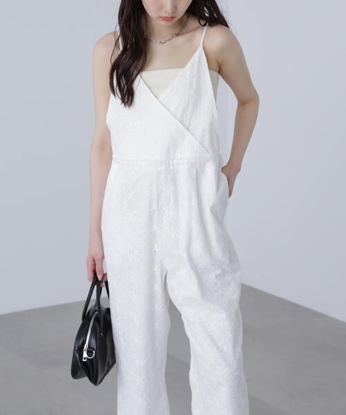 FREE'S MART（フリーズマート）の「[ M F M ]大柄レースオールインワン