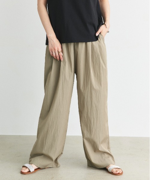 ad thie(アドティエ)の「ワッシャーリラックス イージーパンツ(その他パンツ・レディース・グレー/ブラック/ベージュ系・FREE)」の17枚目の写真