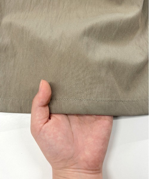 ad thie(アドティエ)の「ワッシャーリラックス イージーパンツ(その他パンツ・レディース・グレー/ブラック/ベージュ系・FREE)」の4枚目の写真