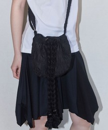 A'GEM/9 × .kom 『FANCY CLUB/ファンシークラブ』 Rope String Mini Cross Bag/ロープ ストリング ミニクロス BAG