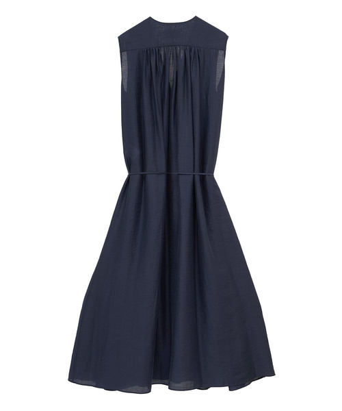 1er Arrondissement アセテートシアーリネンワンピース 1er Arrondissement｜アセテートシアーリネンワンピース