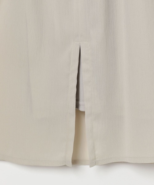 LEPSIM（レプシィム）の「バルーンショルダージャンパースカート　497442（ジャンパースカート・レディース・グレイッシュベージュ/ブラウン/ブラック・FREE）」の8枚目の写真