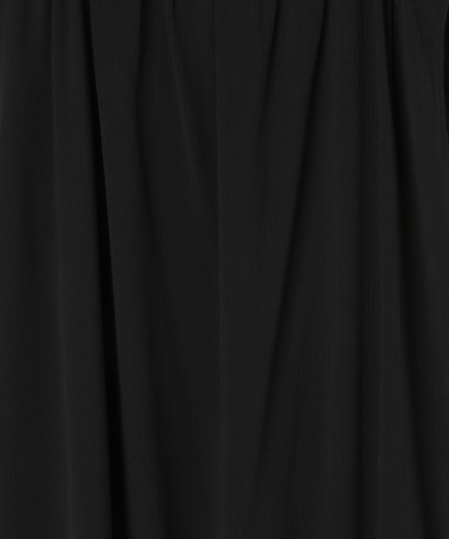 LEPSIM（レプシィム）の「バルーンショルダージャンパースカート　497442（ジャンパースカート・レディース・グレイッシュベージュ/ブラウン/ブラック・FREE）」の6枚目の写真