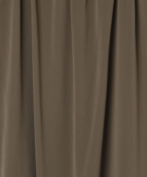 LEPSIM（レプシィム）の「バルーンショルダージャンパースカート　497442（ジャンパースカート・レディース・グレイッシュベージュ/ブラウン/ブラック・FREE）」の4枚目の写真