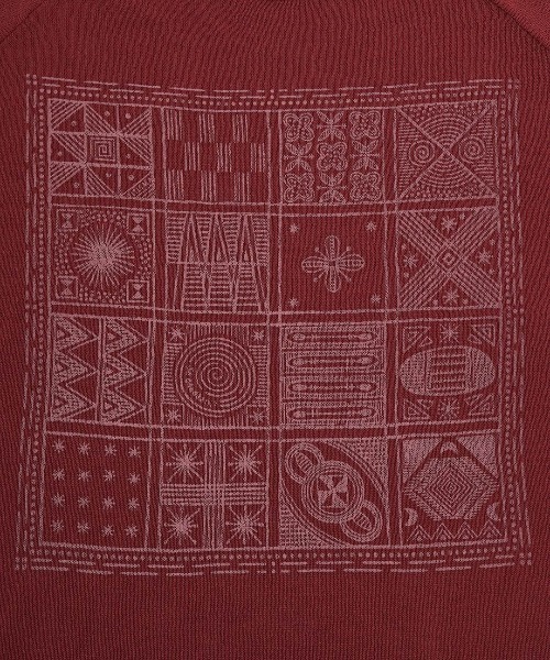 チチカカ(チチカカ)の「シアーニットインナー付プルオーバー(Tシャツ/カットソー・レディース・グレー/レンガ/ネイビー・FREE)」の20枚目の写真