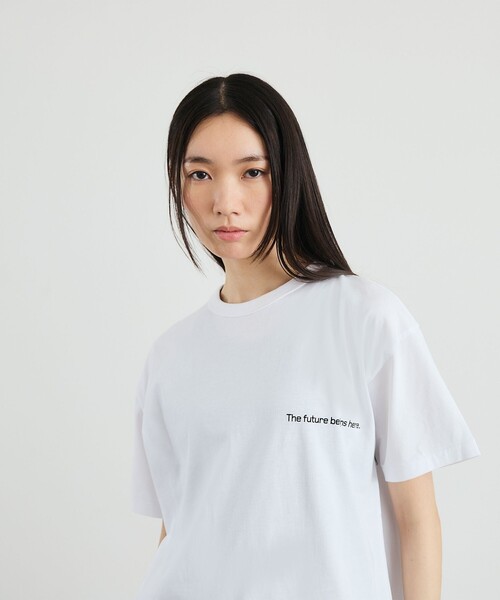 Ophrys(オフリス)の「【City Ambient Products別注】Ophrys: Ambient Express Tee(Tシャツ/カットソー・メンズ・ホワイト・SMALL/LARGE/MEDIUM)」の14枚目の写真