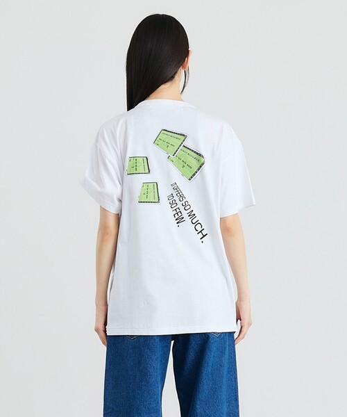 Ophrys(オフリス)の「【City Ambient Products別注】Ophrys: Ambient Express Tee(Tシャツ/カットソー・メンズ・ホワイト・SMALL/LARGE/MEDIUM)」の2枚目の写真