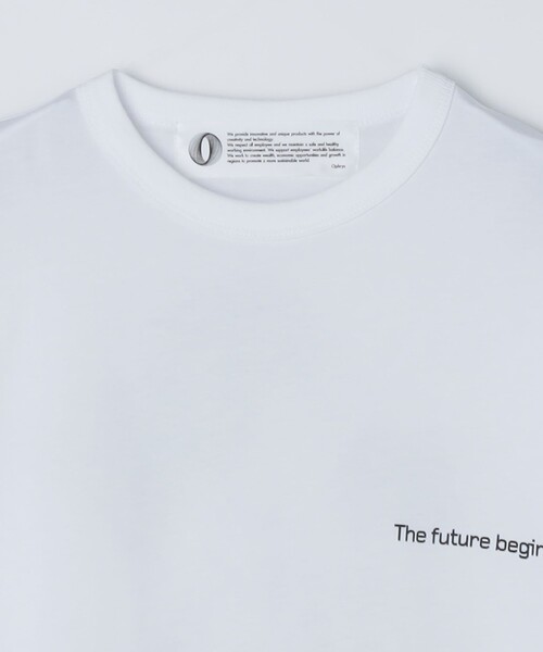 Ophrys(オフリス)の「【City Ambient Products別注】Ophrys: Ambient Express Tee(Tシャツ/カットソー・メンズ・ホワイト・SMALL/LARGE/MEDIUM)」の10枚目の写真