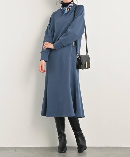 月菜 ワンピース セール】もっちりきれいめマーメイドワンピース｜マーメイド ポケット