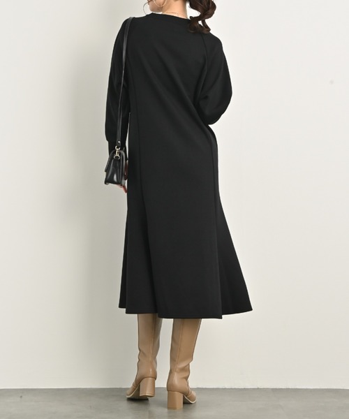 セール】もっちりきれいめマーメイドワンピース｜マーメイド ポケット