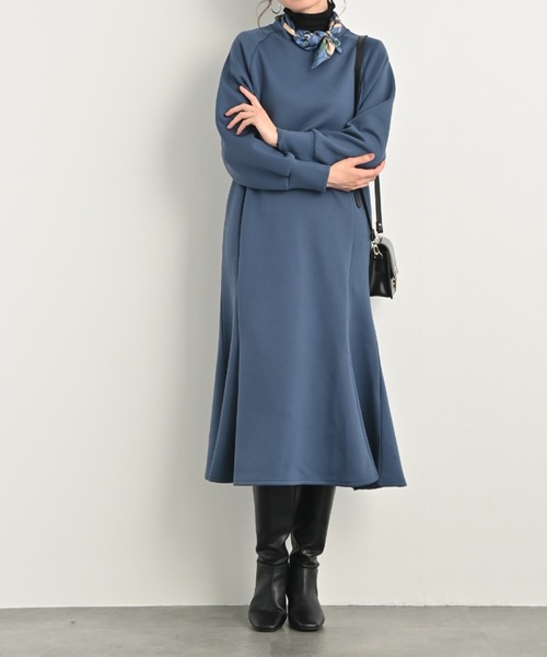 セール】もっちりきれいめマーメイドワンピース｜マーメイド ポケット