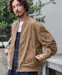 ジャケット/アウター（ベージュ系・スエード）ファッション通販