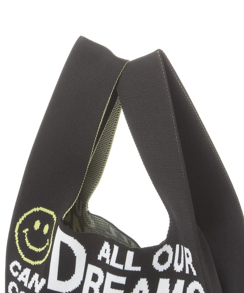 BAYFLOW(ベイフロー)の「SMILEニットトート2(トートバッグ・レディース・ブルー/ブラック・0)」の8枚目の写真