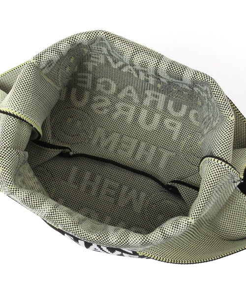 BAYFLOW(ベイフロー)の「SMILEニットトート2(トートバッグ・レディース・ブルー/ブラック・0)」の11枚目の写真