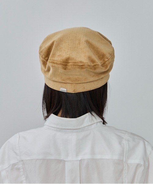 OVERRIDE（オーバーライド）の「OVERRIDE  REC CORDUROY MARIN CAS SG / オーバーライド（キャスケット・レディース・ブラック/ブラウン/ライトベージュ・58cm）」の20枚目の写真