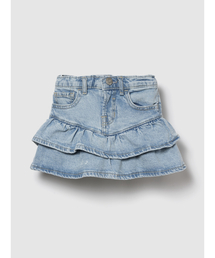 GAP（ギャップ）の「デニム ラッフルヘム スカート（幼児・べビー）（デニムスカート・キッズ）」