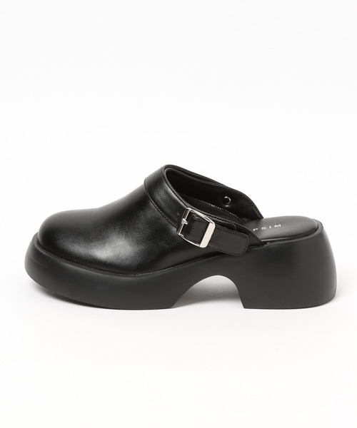 LEPSIM(レプシィム)の「2WAYベルト厚底サボ 578034(サンダル・レディース・ブラック/ダークブラウン・MEDIUM/LARGE)」の16枚目の写真