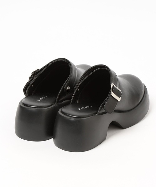 LEPSIM(レプシィム)の「2WAYベルト厚底サボ 578034(サンダル・レディース・ブラック/ダークブラウン・MEDIUM/LARGE)」の14枚目の写真