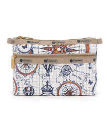 RECTANGULAR COSMETIC トラベルタグズ（ポーチ）｜LeSportsac