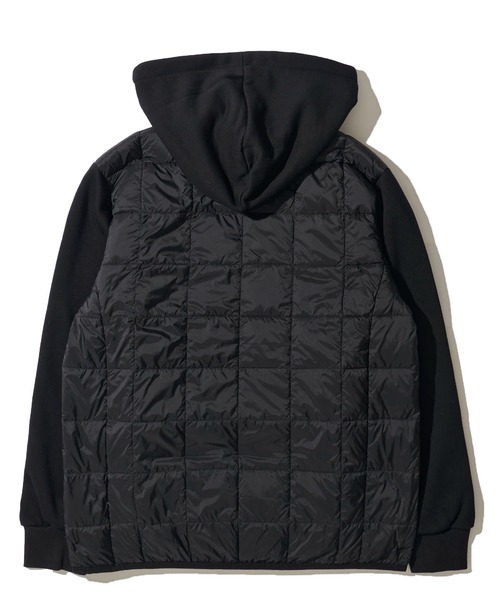 TAION(タイオン)の「【TAION/タイオン】W-ZIP FRONT DOWN HOODIE SWEAT SLEEVE / スリーブスウェット ダウンフードジャケット(ダウンジャケット/コート・メンズ・グレー/ブラック/チャコールグレー・MEDIUM/X-LARGE/LARGE)」の15枚目の写真