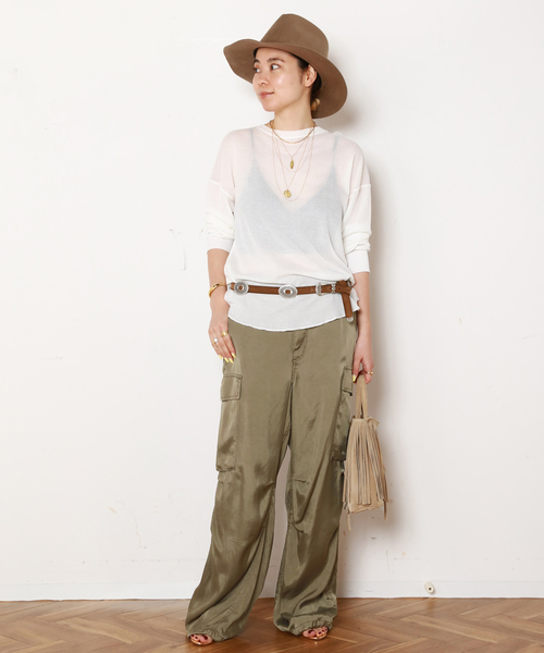 PUNTOVITA/プントヴィータ】CONCHO SUEDE BELT（ベルト）｜Puntovita