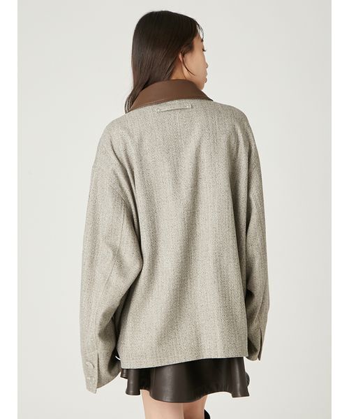 FRAY I.D（フレイアイディー）の「ハンティングジャケット（その他アウター・レディース・ベージュ/キャメル/グレー・0/1）」の14枚目の写真