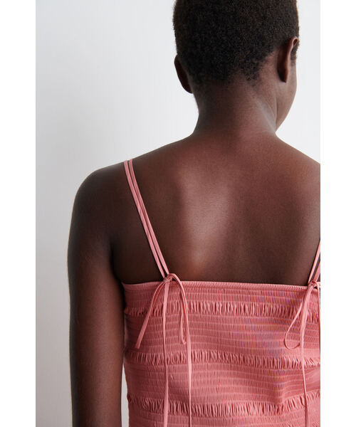 COS（コス）の「スモックミディドレス（ワンピース・レディース・ネイビー/ピンク/ライトグリーン・S/XS/M/L）」の10枚目の写真