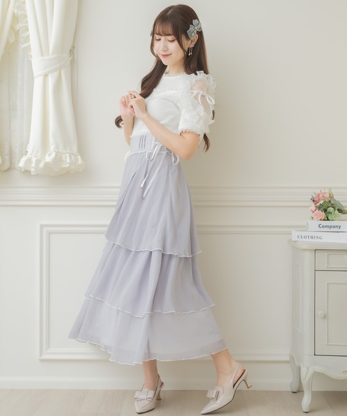 セール】ティアードスカート（スカート）｜couture BY ROJITA