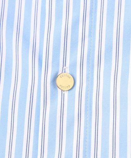 CULLNI(クルニ)の「Stripe Bow Tie Shirt(シャツ/ブラウス・メンズ・サックスブルー/ブルー・2/1/0)」の12枚目の写真