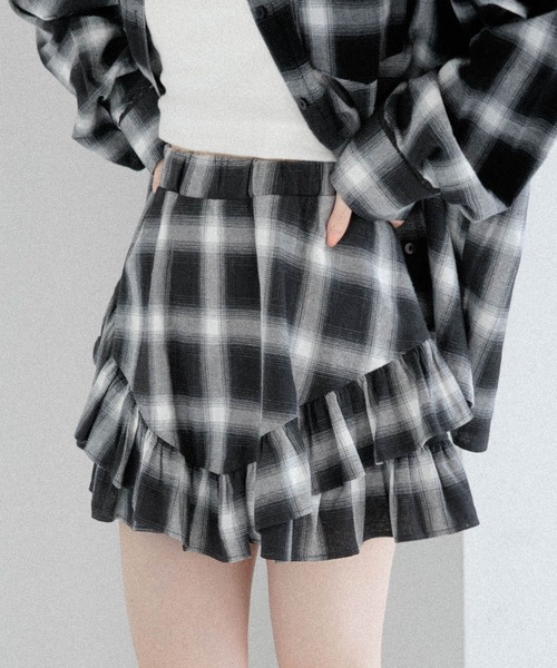 Heather イレヘムフリルスカート 楽天市場】【SALE／30%OFF】イレヘムフリルスカート Heather