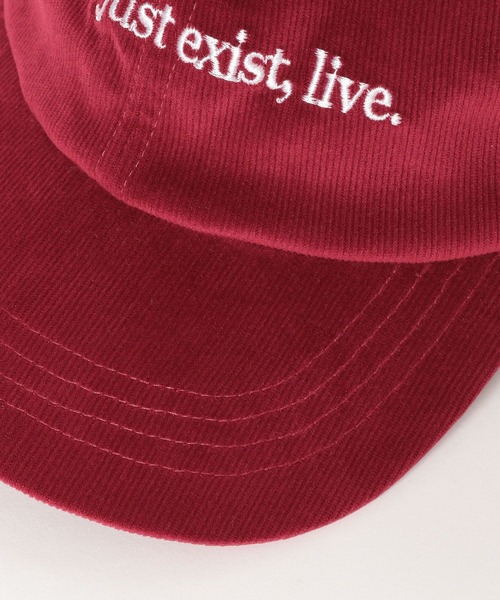 BAYFLOW(ベイフロー)の「コーデュロイ刺繍キャップ(キャップ・レディース・ボルドー/ブラウン/ライトベージュ・FREE)」の11枚目の写真