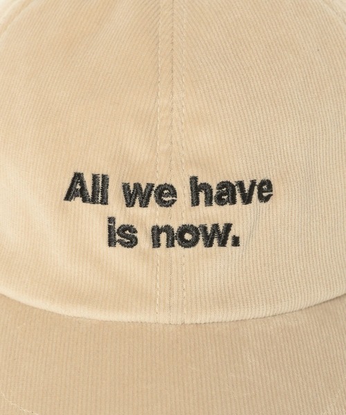 BAYFLOW(ベイフロー)の「コーデュロイ刺繍キャップ(キャップ・レディース・ボルドー/ブラウン/ライトベージュ・FREE)」の17枚目の写真