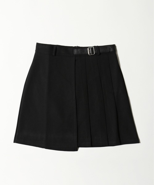 WEGO（ウィゴー）の「サイドプリーツベルトスカート（スカート・レディース・ブラック/グレー・FREE）」の19枚目の写真