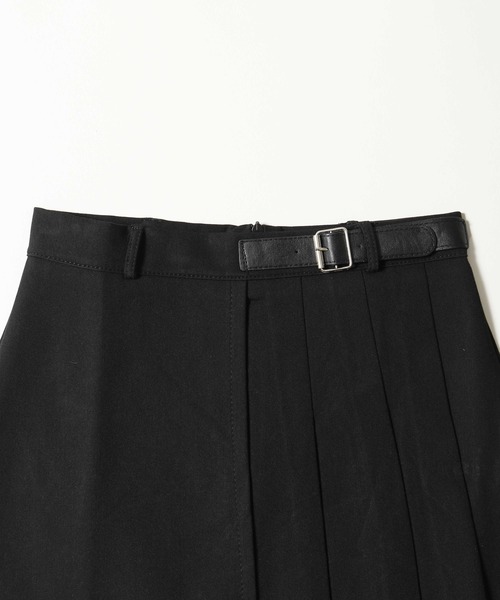 WEGO（ウィゴー）の「サイドプリーツベルトスカート（スカート・レディース・ブラック/グレー・FREE）」の20枚目の写真