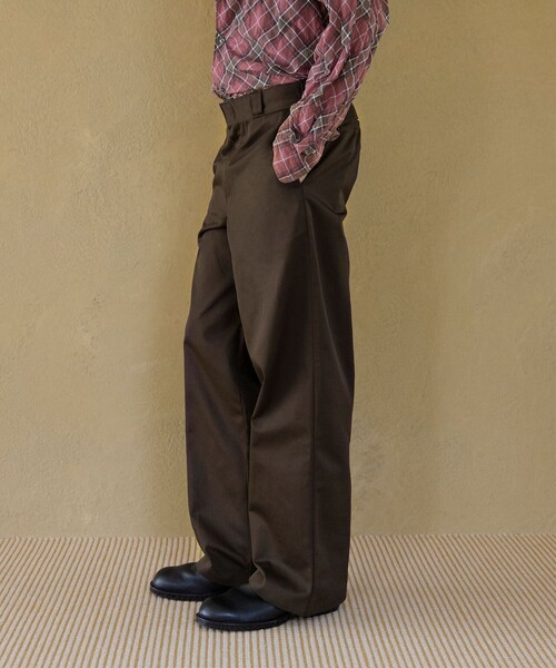 Dickies × monkey time＞ツイル ローライズ バギー パンツ
