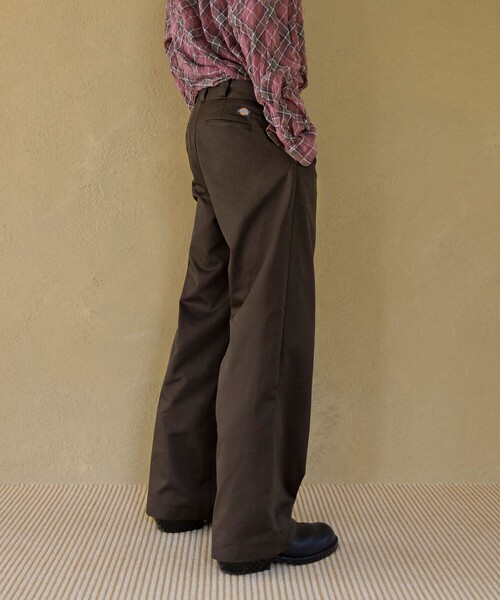 新品Dickies × monkey time 2025別注 ツイル ローライズ Dickies × monkey time 2025 FW 別注 ツイル ローライズ バギー パンツ