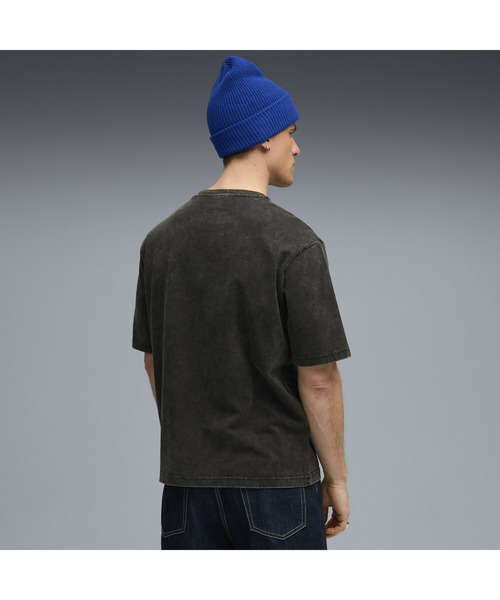 PUMA（プーマ）の「PUMA プーマ メンズ グラフィック パラダイス マインドセット ウォッシュド（Tシャツ/カットソー・メンズ・ブラック/ダークグリーン/ライトピンク・MEDIUM/X-LARGE/LARGE/SMALL/XX-LARGE）」の12枚目の写真
