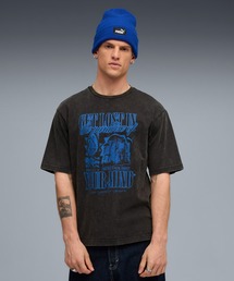 PUMA（プーマ）の「PUMA プーマ メンズ グラフィック パラダイス マインドセット ウォッシュド ボクシー 半袖 Tシャツ（Tシャツ/カットソー）」