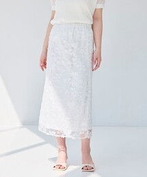 BIANCA（ビアンカ）の「【マルチシーン】華やかレーススカート（スカート）」
