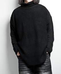 BUFFALOBOBS 黒 長袖ニット 2サイズ セール】BUFFALO BOBS｜バッファローボブズのニット/セーター