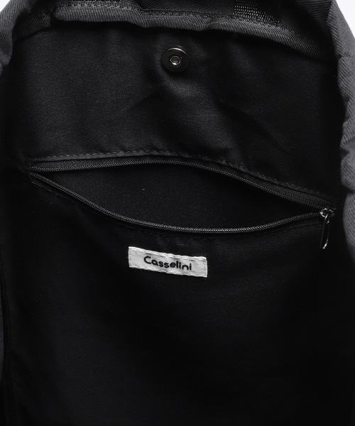 U by SPICK&SPAN（ユーバイスピックアンドスパン）の「《追加》Casselini /キャセリーニ フリルナップサック2（バックパック/リュック・レディース・ブラック・FREE）」の11枚目の写真