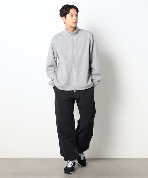 Grand PARK（グランドパーク）の「TCダンボールZIPスタンドブルゾン（スウェット・メンズ・ブラック/カーキ/グレー・MEDIUM/LARGE）」の10枚目の写真