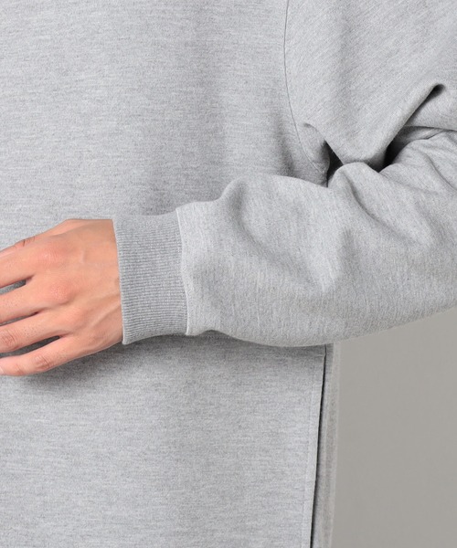 Grand PARK（グランドパーク）の「TCダンボールZIPスタンドブルゾン（スウェット・メンズ・ブラック/カーキ/グレー・MEDIUM/LARGE）」の9枚目の写真