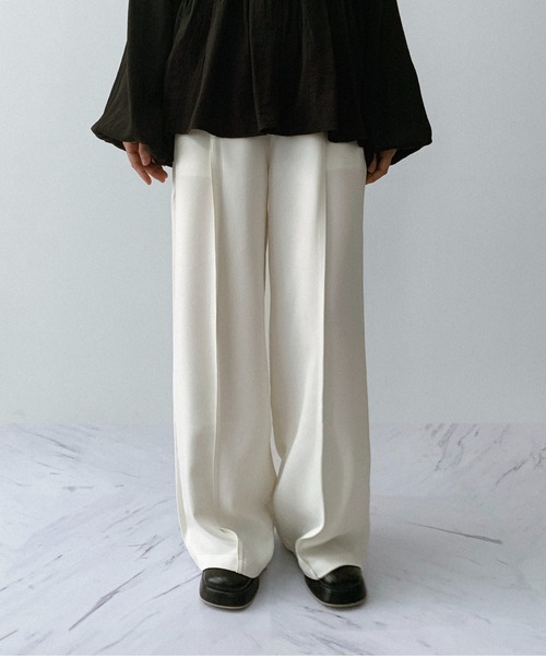 セール】【on:nue】[着用動画あり！/3色展開/3サイズ展開] とろみ