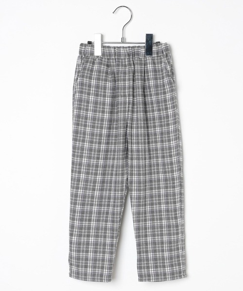 FOUND GOOD（ファウンドグッド）の「B/チェックイージーパンツ（その他パンツ・キッズ・レッド系/ブラウン系/グレー系・140cm/130cm/150cm/120cm）」の17枚目の写真